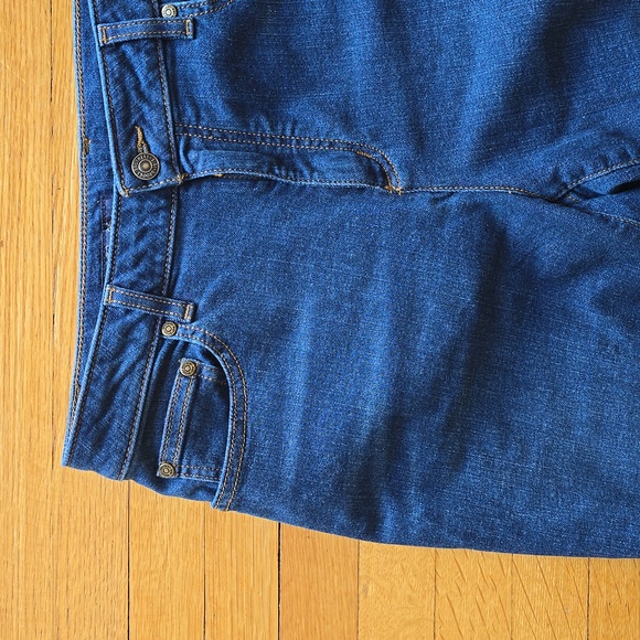 NWOT, Brooks Brothers, Straight Leg Dark Wash Jeans, Women's 10 - Picture 6 of 15